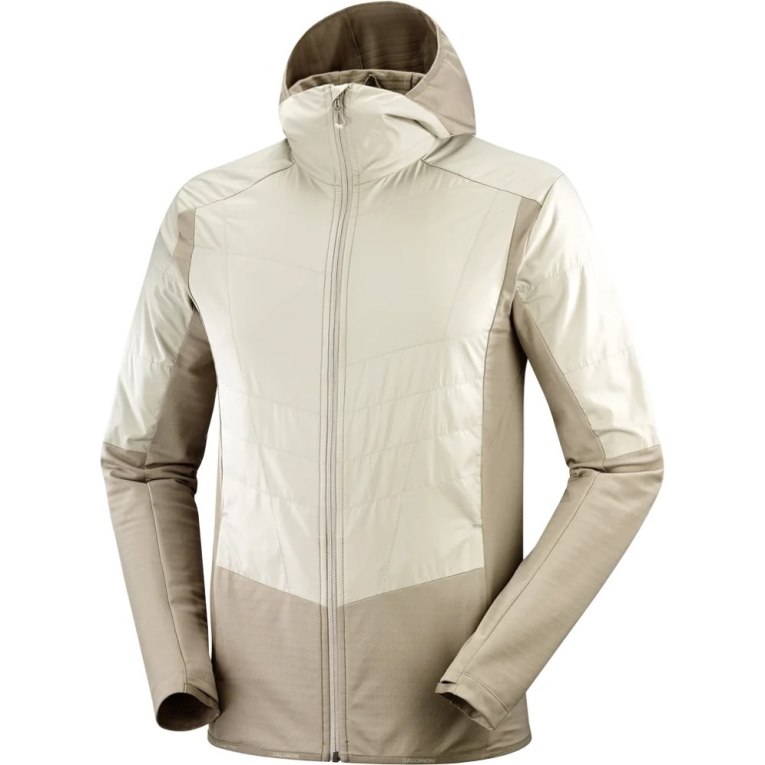 Chaquetas Salomon Outline All Season Híbrido Hombre Beige | MX WOBH610